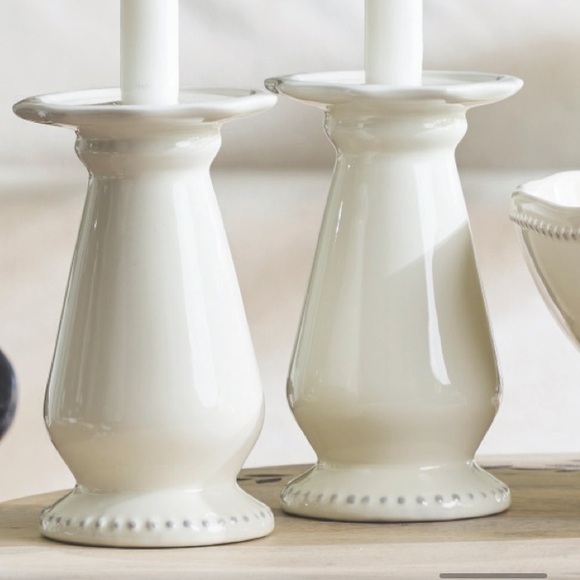 Mary & Martha Other - Mary & Martha G&G Candlestick Holders Set of Two